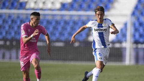 El jugador del CD Leganés, Sergio González