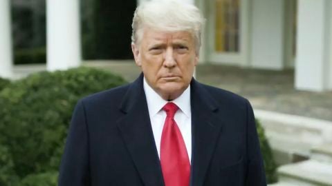 Asalto al Congreso de los Estados Unidos: Donald Trump a los asaltantes del Capitolio: "Sabemos son unas elecciones robadas, pero ten&eacute;is que volver a casa"