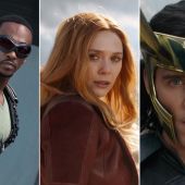 Montaje fotográfico con varias de las series de Marvel que llegarán a Disney+ durante el año 2021