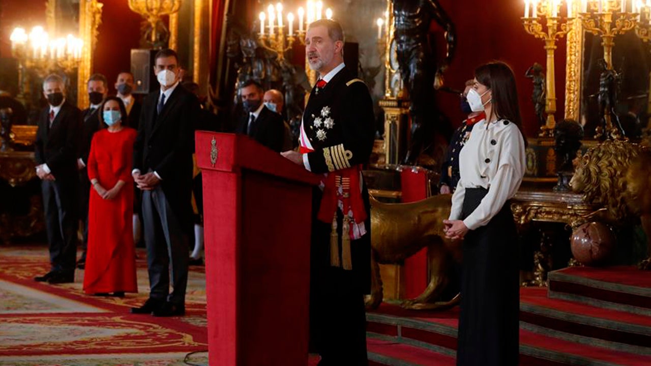 El rey Felipe VI sale en defensa de la Constitución en su discurso durante la Pascua Militar El rey Felipe VI sale en defensa de la Constitución en su discurso durante la Pascua Militar