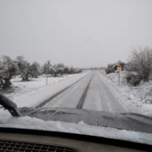 La nieve dificulta la circulación en varias carreteras de Ciudad Real La nieve dificulta la circulación en varias carreteras de Ciudad Real