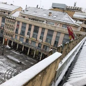 Nieve en la Plaza Mayor de Ciudad Real Nieve en la Plaza Mayor de Ciudad Real