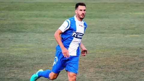 El jugador del Alcoyano, Jony Ñíguez El jugador del Alcoyano, Jony Ñíguez