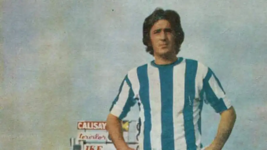 Viberti en su época de jugador del C.D. Málaga Mítico futbolista argentino