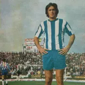 Viberti en su época de jugador del C.D. Málaga Viberti en su época de jugador del C.D. Málaga