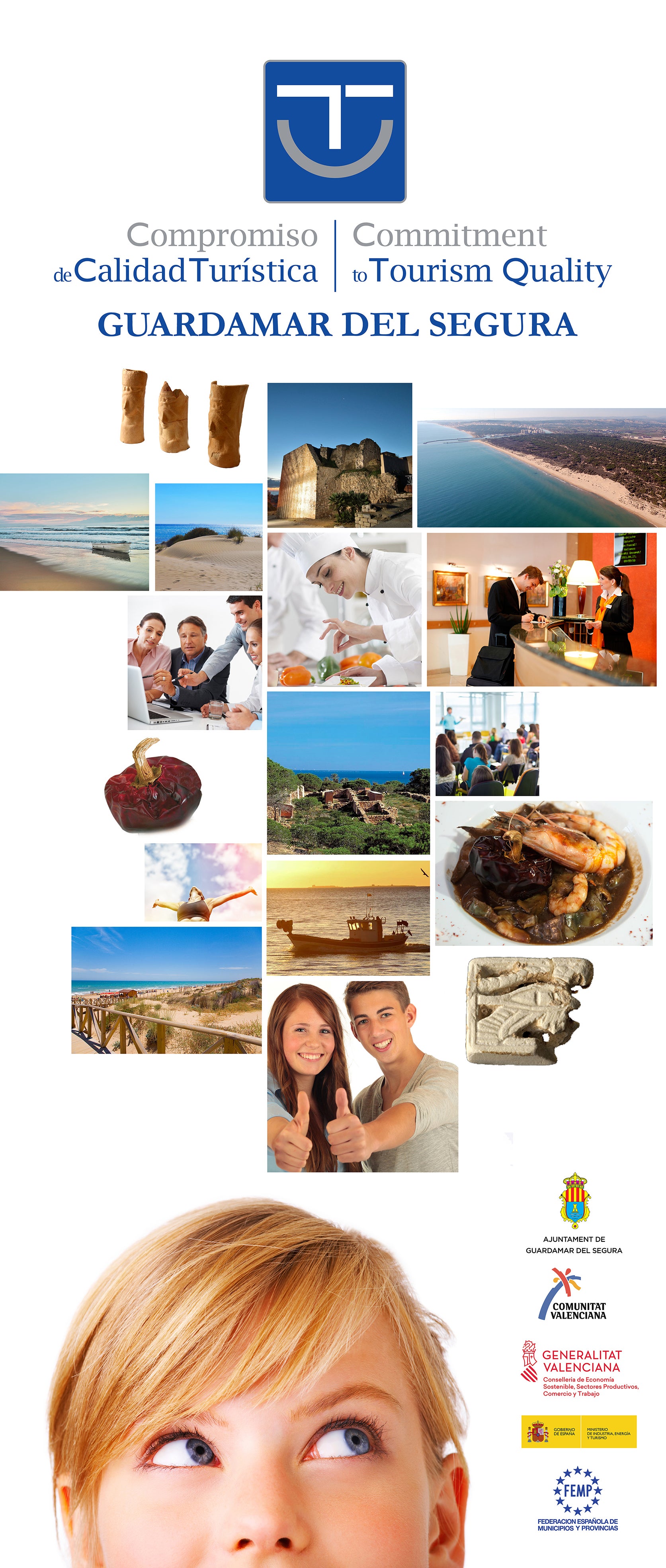 Apuesta por la calidad integral en la prestación de servicios, aunando esfuerzos del sector público y privado, con el objetivo final de que la experiencia y la satisfacción del turista posicione Guardamar del Segura como un destino con reputación turística Apuesta por la calidad integral en la prestación de servicios, aunando esfuerzos del sector público y privado, con el objetivo final de que la experiencia y la satisfacción del turista posicione Guardamar del Segura como un destino con reputación turística