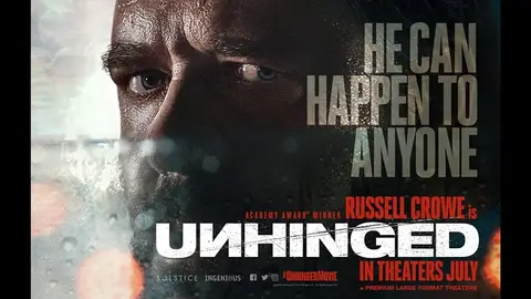 Cartel de 'Unhinged' Cartel de 'Unhinged'