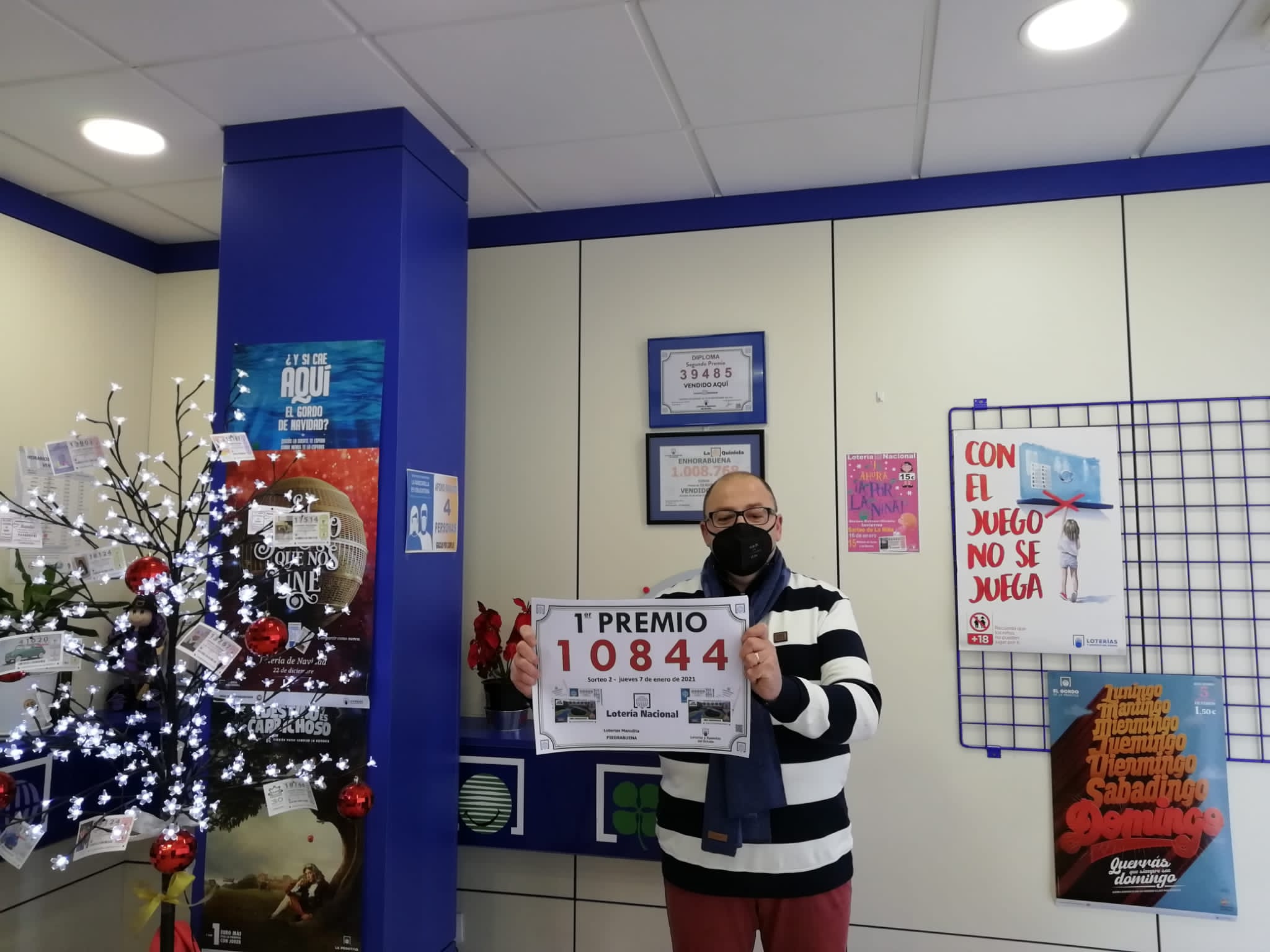 La Lotería Nacional deja 390.000 del primer premio en Piedrabuena y Ciudad Real La Lotería Nacional deja 390.000 del primer premio en Piedrabuena y Ciudad Real