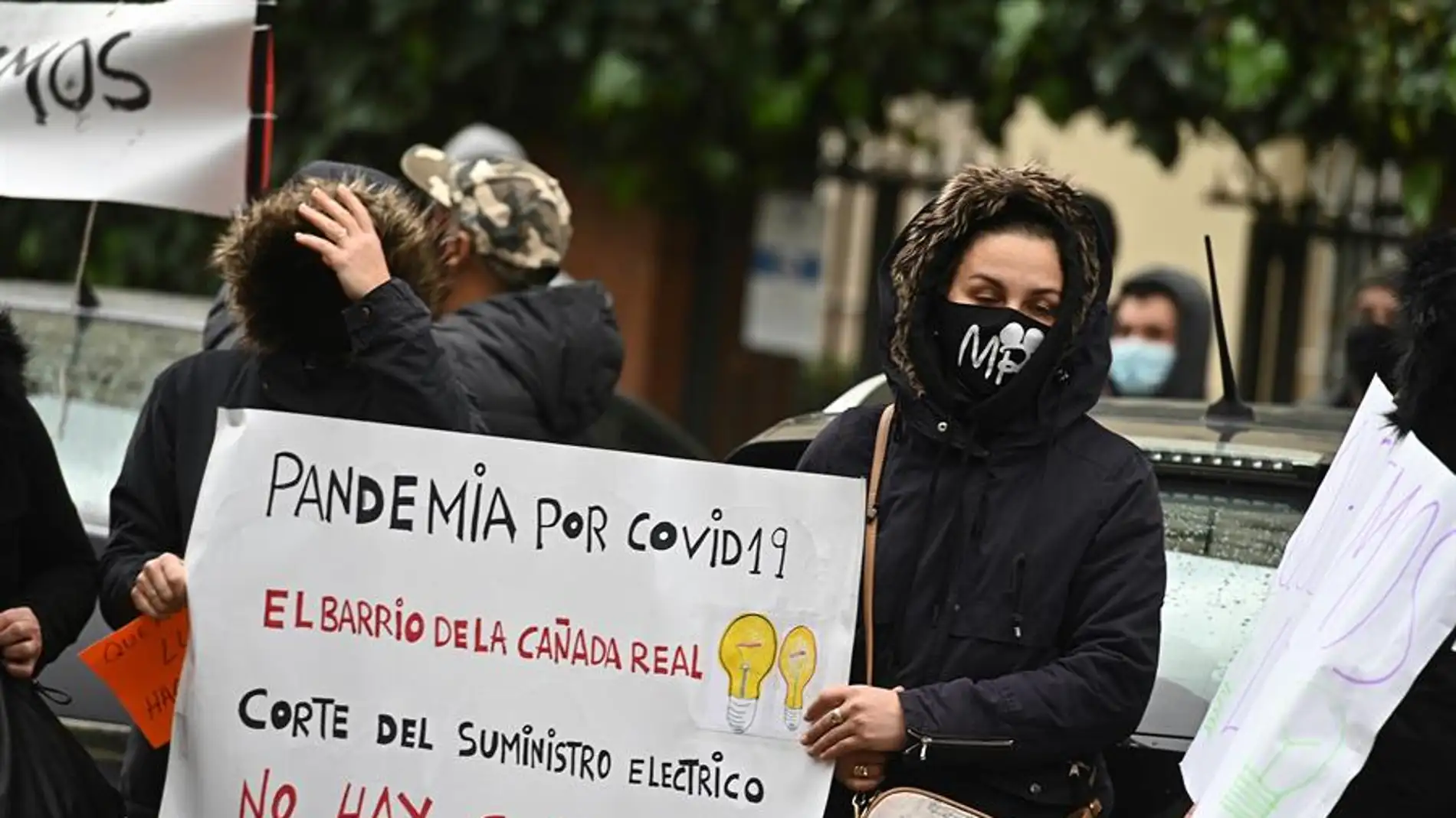 Los vecinos de Cañada Real rechaza el realojamiento en albergues ofrecido por el Ayuntamiento