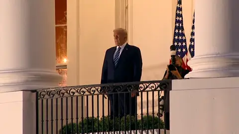 Donald Trump condena el asalto al Capitolio de Estados Unidos Donald Trump condena el asalto al Capitolio de Estados Unidos