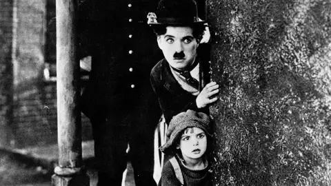 Charles Chapolin en "El Chico" Cine