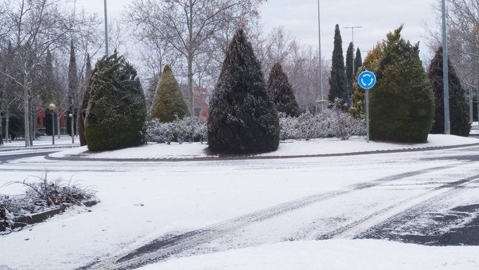La nieve de "Filomena" va abandonando Ciudad Real y llegan las heladas La nieve de "Filomena" va abandonando Ciudad Real y llegan las heladas