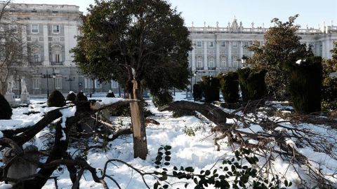 Pol&eacute;mica entre el Ayuntamiento de Madrid y el Gobierno ante la posibilidad de declarar la zona catastr&oacute;fica por el temporal Filomena