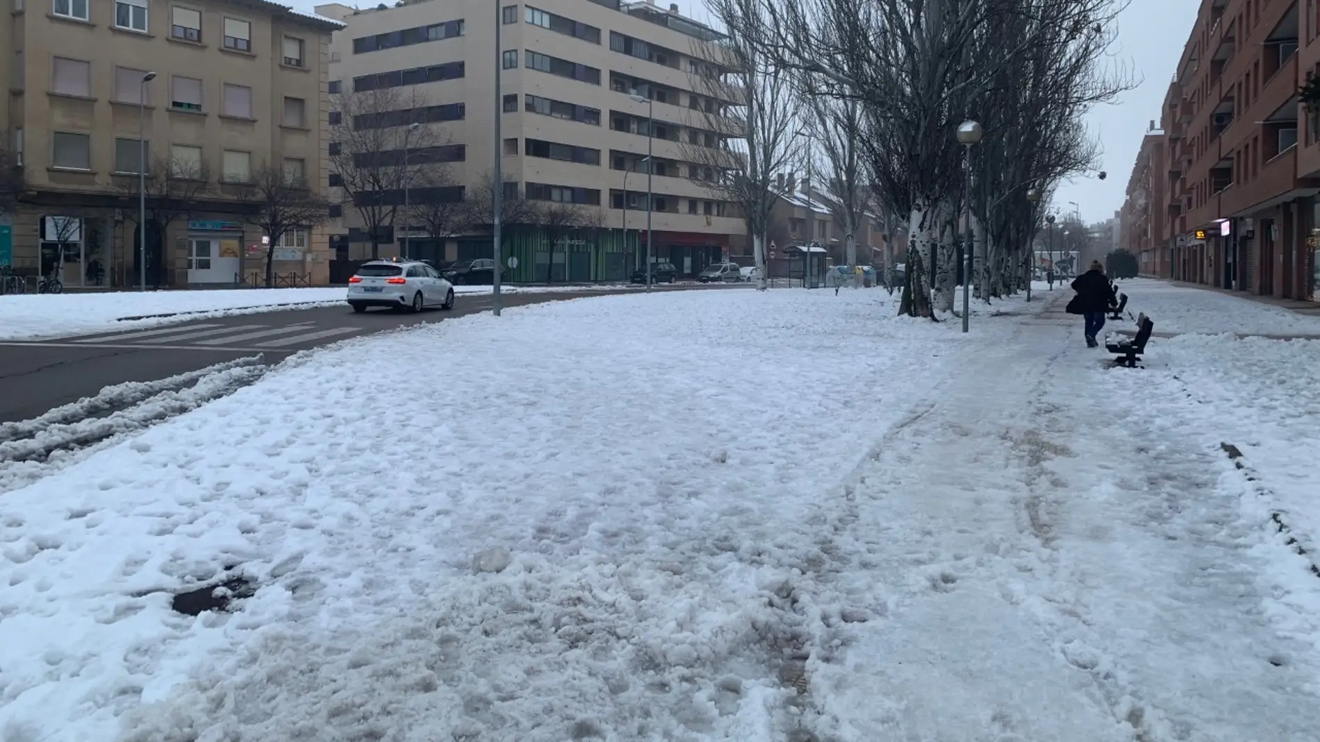 Huesca trabaja contra el hielo buscando la normalidad
