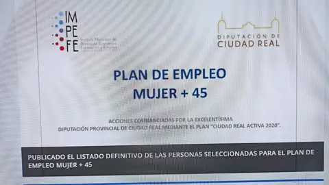Plan Empleo +45 Impefe