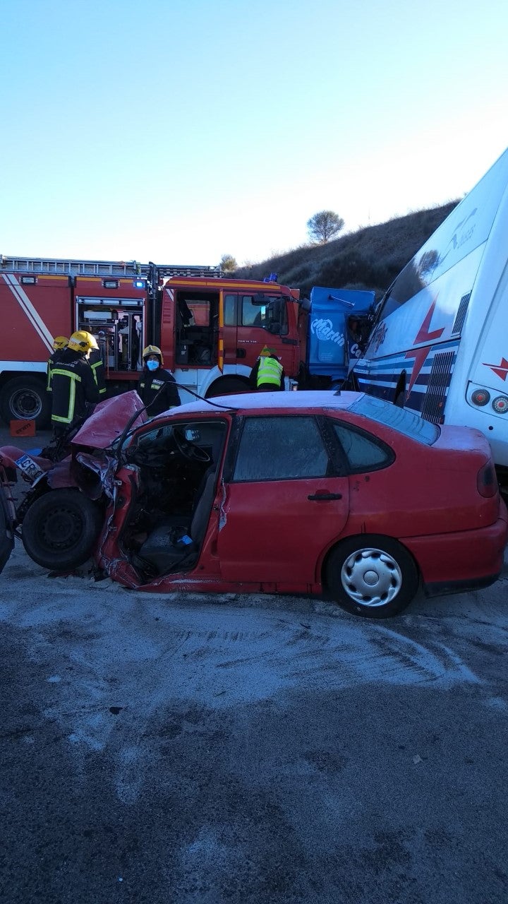 Rincón: "El accidente de Piedrabuena demuestra que desdoblar la N-430 en autovía no es un capricho" Rincón: "El accidente de Piedrabuena demuestra que desdoblar la N-430 en autovía no es un capricho"