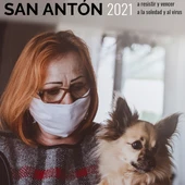 Cartel de San Fernando sobre San Antón Cartel de San Fernando sobre San Antón