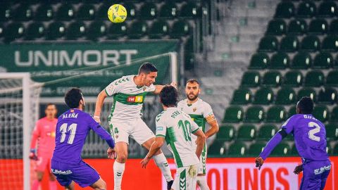 El Elche pierde a Boyé, Fidel, Marcone y Diego González para la final de Valladolid. El Elche pierde a Boyé, Fidel, Marcone y Diego González para la final de Valladolid.