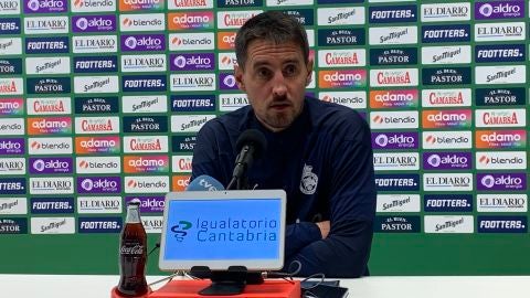 Aritz Solabarrieta, entrenador del Racing