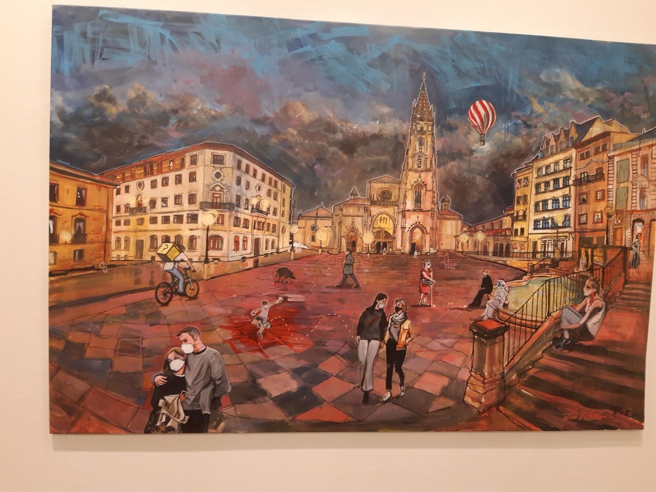El artista plástico Toño Velasco presenta su exposición pictórica "Tránsitos" El artista plástico Toño Velasco presenta su exposición pictórica "Tránsitos"