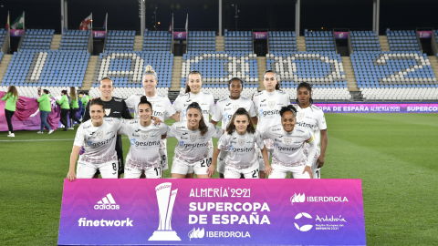 Supercopa Levante-EDF Logro&ntilde;o Femenino equipo inicial 