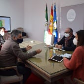 Reunión en el Ayuntamiento de San Fernando