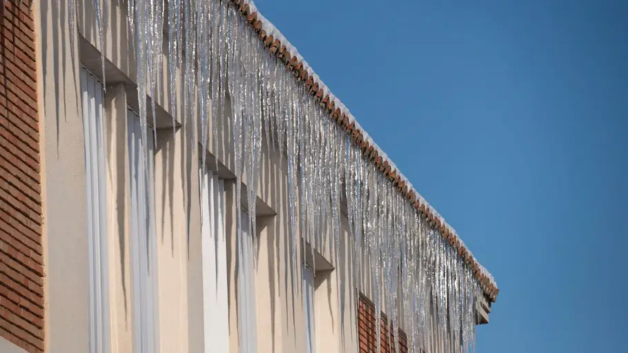 Carámbanos de hielo en Teruel Carámbanos de hielo en Teruel