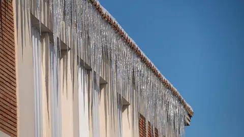 Carámbanos de hielo en Teruel Carámbanos de hielo en Teruel