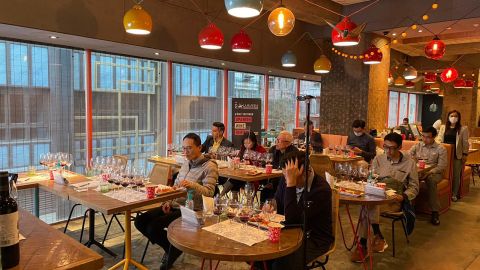 Cata de vinos en China