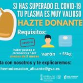 Los requisitos para esta donación son ser varón, pesar más de 55 kilos y haber pasado el coronavirus hace menos de tres meses 