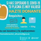 Los requisitos para esta donación son ser varón, pesar más de 55 kilos y haber pasado el coronavirus hace menos de tres meses Los requisitos para esta donación son ser varón, pesar más de 55 kilos y haber pasado el coronavirus hace menos de tres meses
