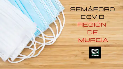 Semáforo Covid con logo Semáforo Covid Región de Murcia