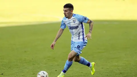 Joaquín Muñoz, jugador del Málaga Joaquín Muñoz, jugador del Málaga