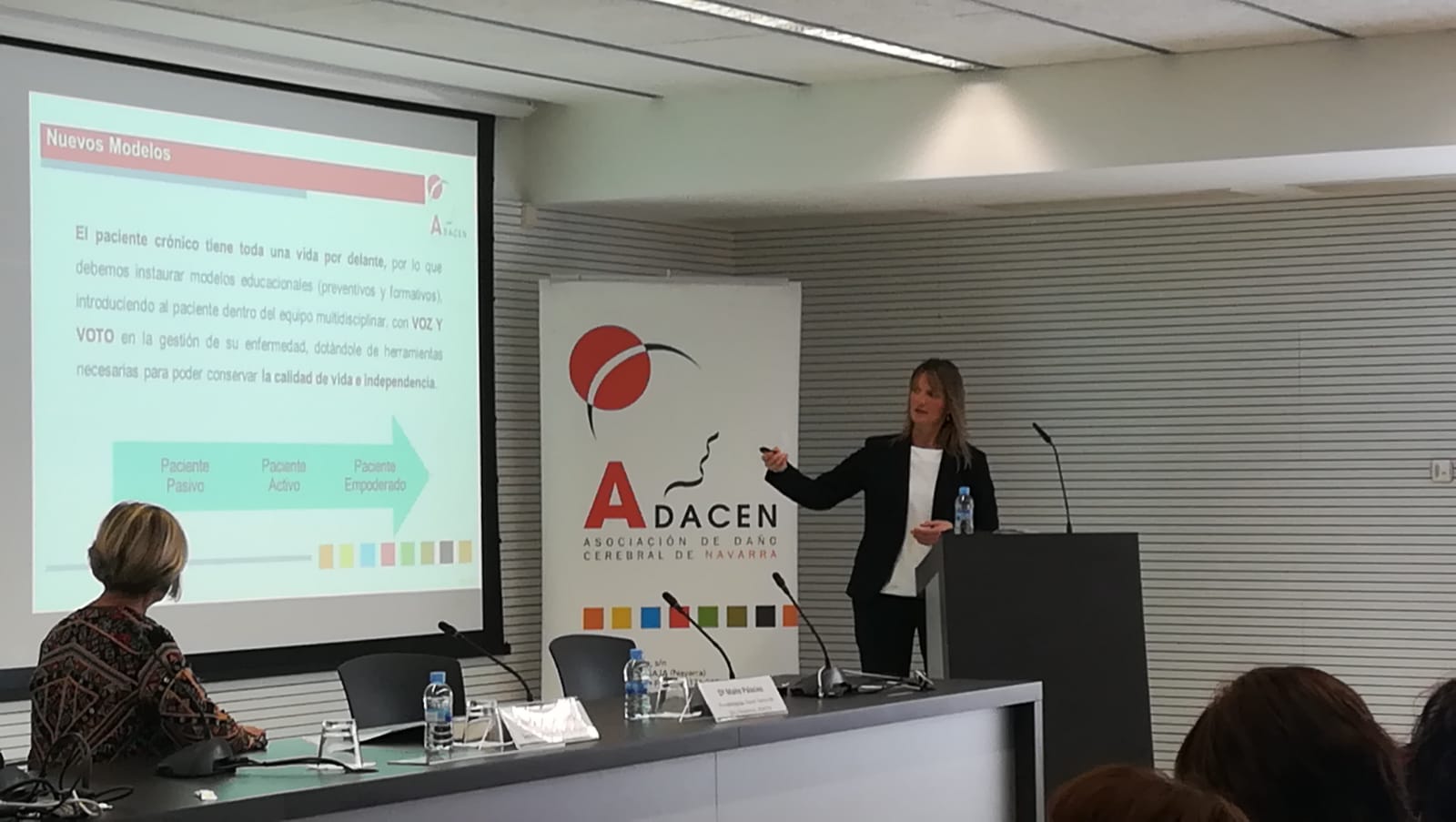 Maite Palacios, Coordinadora de ADACEN: “La llegada de la vacuna ha sido un rayo de luz” Maite Palacios, Coordinadora de ADACEN: “La llegada de la vacuna ha sido un rayo de luz”