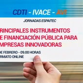 Espaitec organiza una jornada para dar a conocer los principales instrumentos de financiación pública para empresas innovadoras Espaitec organiza una jornada para dar a conocer los principales instrumentos de financiación pública para empresas innovadoras