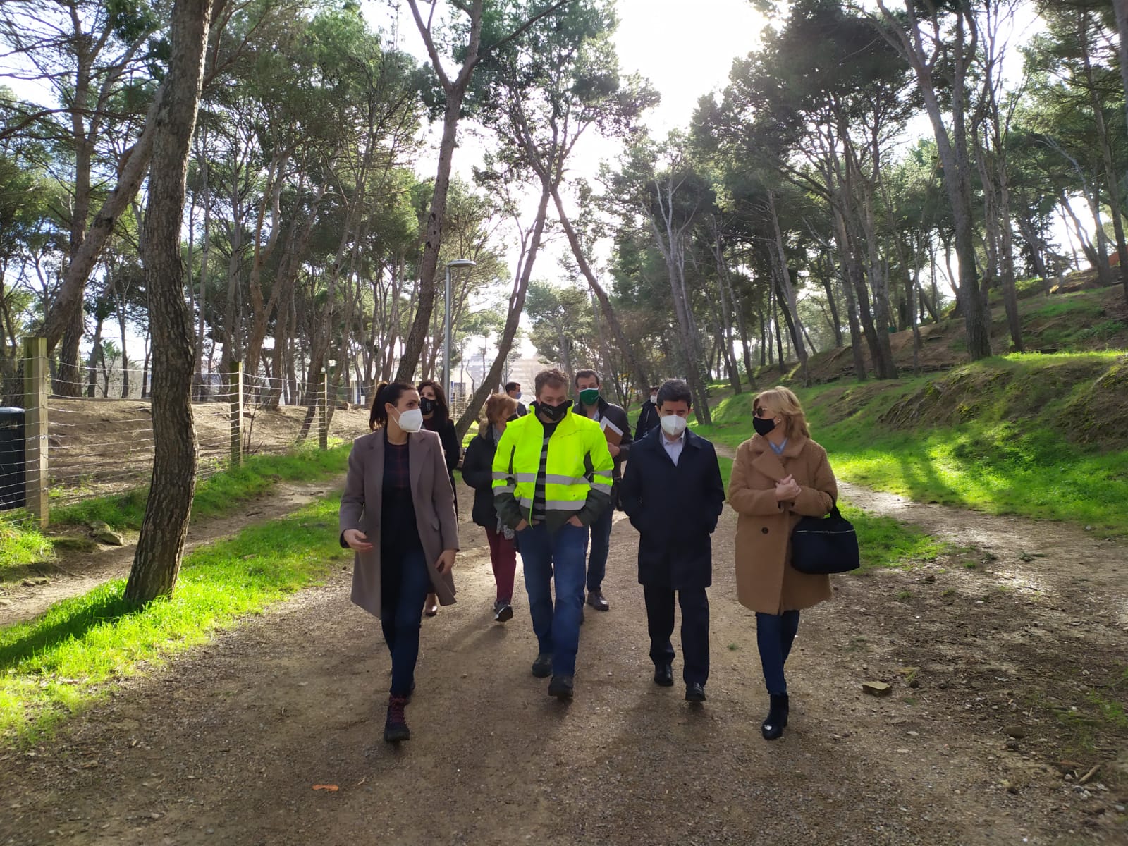 Nuevo circuito deportivo en el entorno del cerro de San Jorge Nuevo circuito deportivo en el entorno del cerro de San Jorge