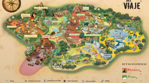 Mapa del Parque