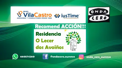 Recomend ACCIÓN!!! con Residencia O Lecer dos Avoíños Hoxe a nosa recomendación lévanos ata Coles para visitar a Residencia O Lecer dos Avoíños