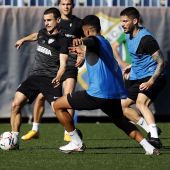 Entrenamiento MálagaCF
