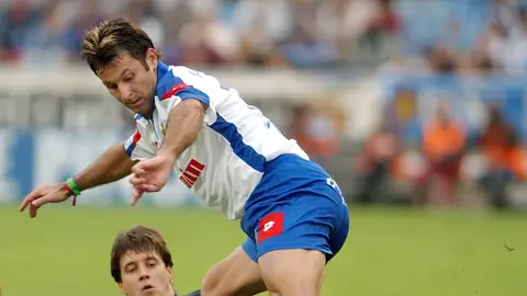 Javier Moreno cuando jugaba en el Real Zaragoza Javier Moreno cuando jugaba en el Real Zaragoza