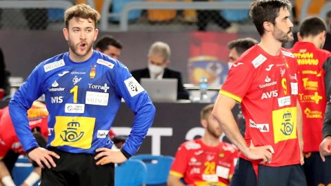 Espa&ntilde;a caen ante Dinamarca