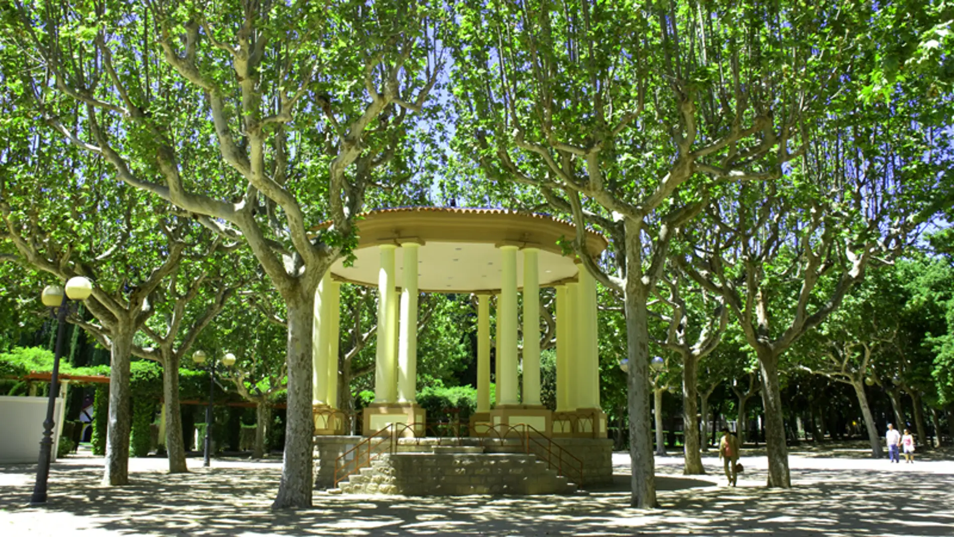 Arrancan las visitas guiadas al Parque Miguel Servet