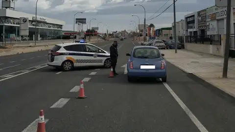 Uno de los controles de este fin de semana Uno de los controles de este fin de semana