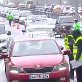Retenciones en la frontera con Portugal Retenciones en la frontera con Portugal