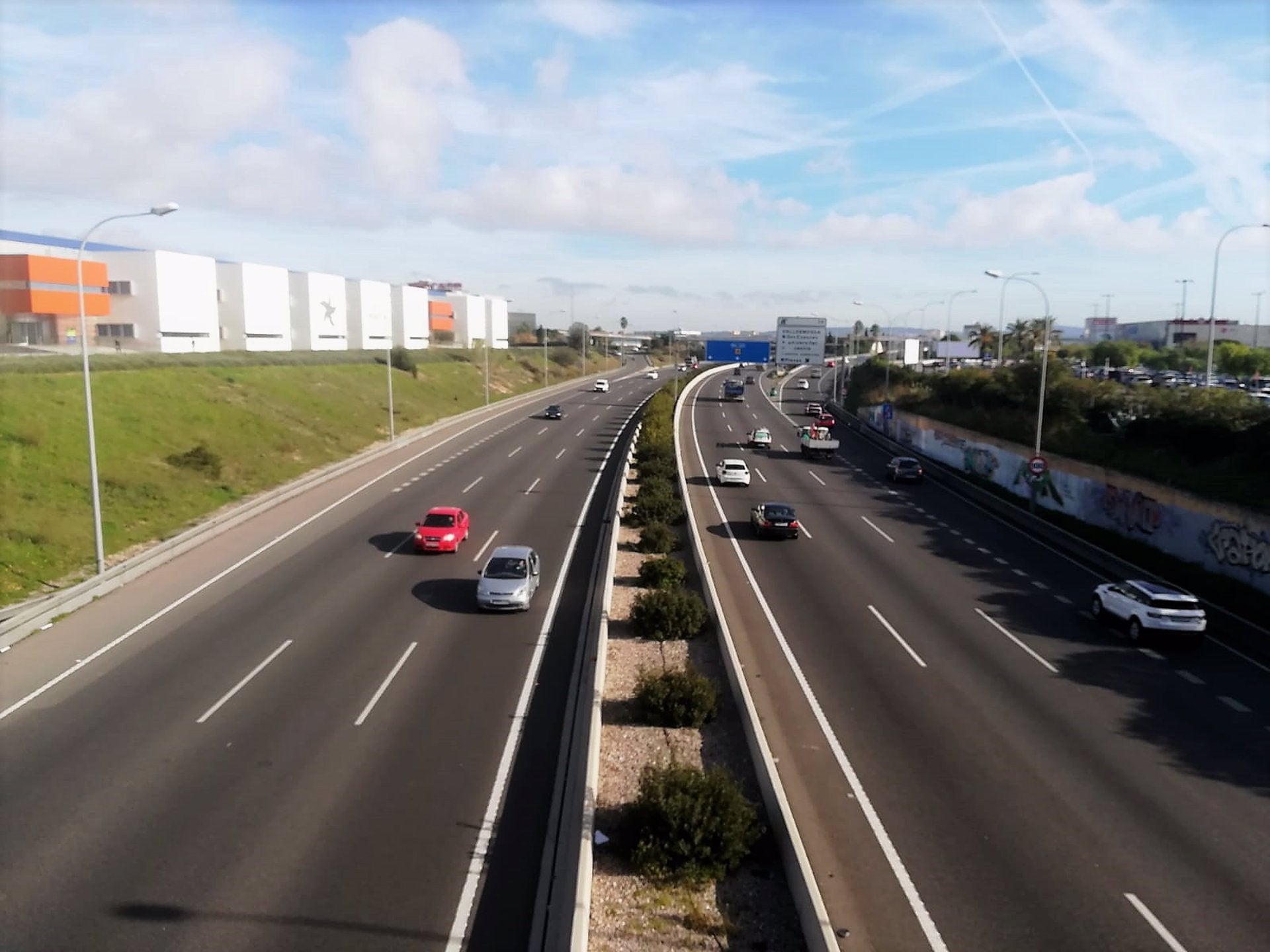 La velocidad máxima en la Vía de Cintura de Palma se reduce a 80 km/h La velocidad máxima en la Vía de Cintura de Palma se reduce a 80 km/h