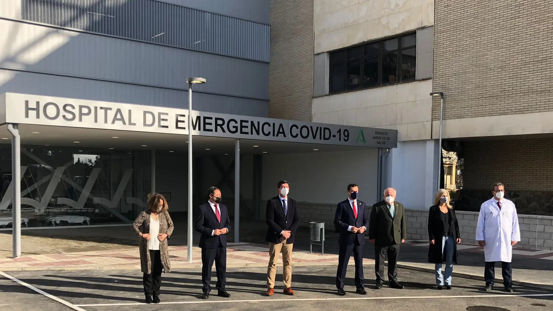 En directo: el presidente de la Junta asiste a la reapertura del Hospital Militar de Sevilla