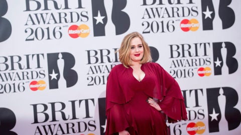 La cantante brit&aacute;nica Adele