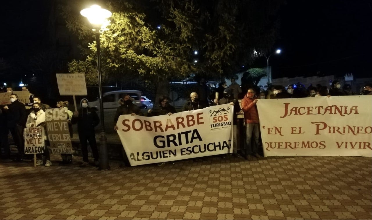 Los valles pirenaicos seguirán movilizándose ante la inacción del gobierno aragonés Los valles pirenaicos seguirán movilizándose ante la inacción del gobierno aragonés