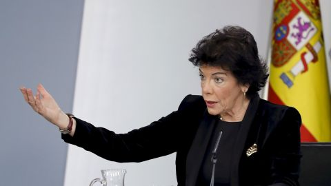 La ministra de Educaci&oacute;n, Isabel Cela&aacute;, en una imagen de archivo