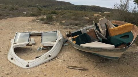 Basura abandonada